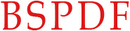 �ӥ��ͥ�ʸ��PDF��BSPDF��